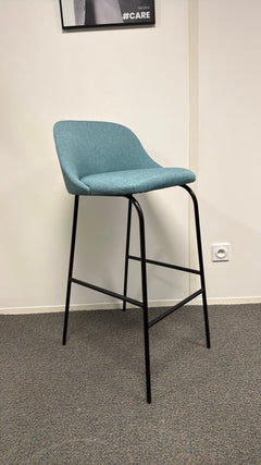 Chaise haute Viccarbe Aleta Bleu-vert - 3-4