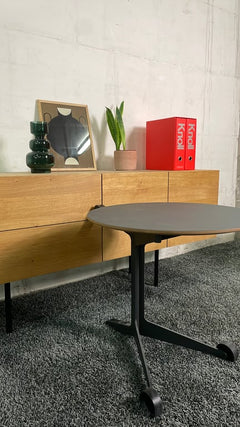 Table basse ronde 60x60 noire