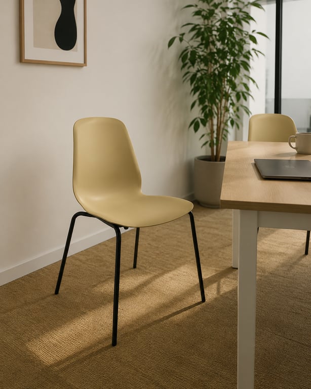 Chaise de réunion IKEA Skalsta Coque plastique