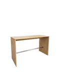 Table haute rectangulaire 180x80 chêne