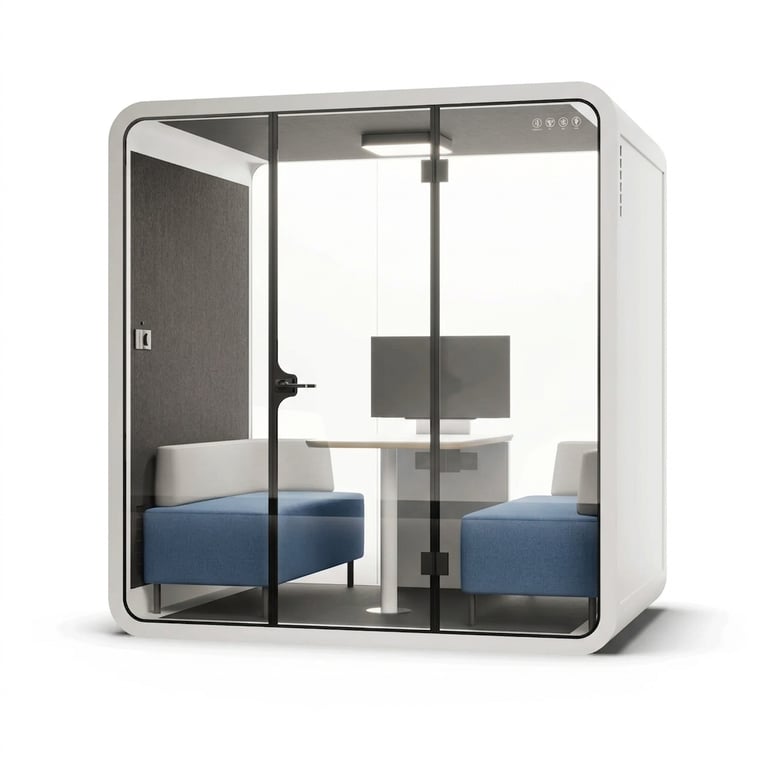 Cabine acoustique 4 places Thinktanks - 4 Person Pod
