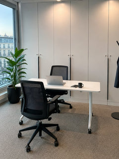 Table de réunion rectangulaire 160x80 Steelcase