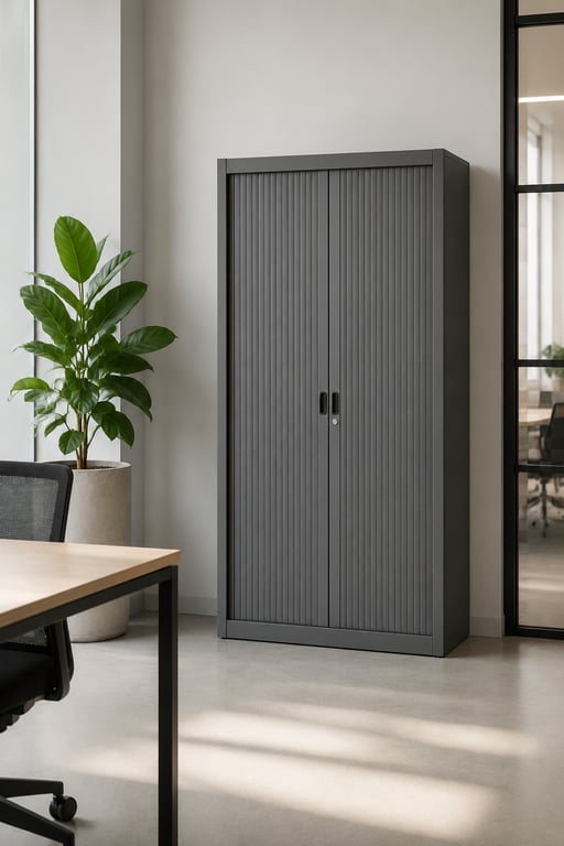 Armoire haute à rideaux - Clé