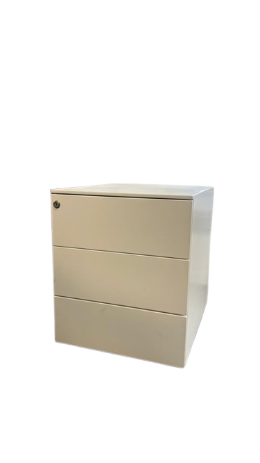 Caisson 3 tiroirs blanc