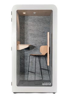 Cabine acoustique 1 place Work with Island Solo - 3-4