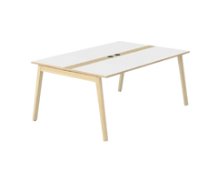 Table de réunion rectangulaire Nova Wood