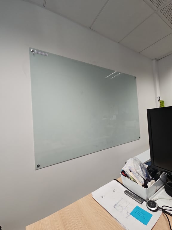Tableau Blanc pour Feutres Velleda