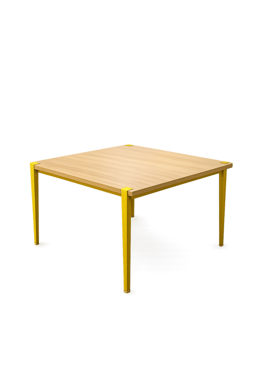 Table de réunion rectangulaire Tiptoe 120 × 120 cm