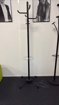 Porte-manteaux plastique noir - 3-4
