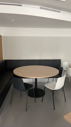 Banc en Cuir et Métal
