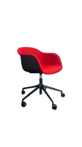 Chaise de réunion Muuto Rouge et Noir