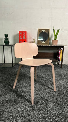 Chaise de cafétéria La chaise Française H10 Bois - 3-4