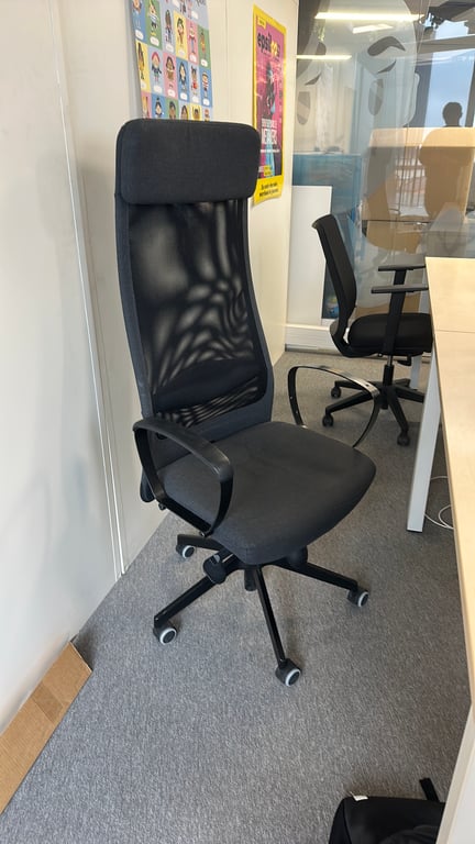 Fauteuil de bureau IKEA Markus Noir - 3-4