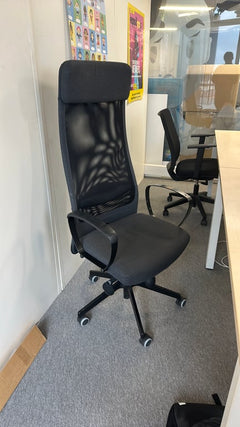 Fauteuil de bureau IKEA Markus Noir - 3-4