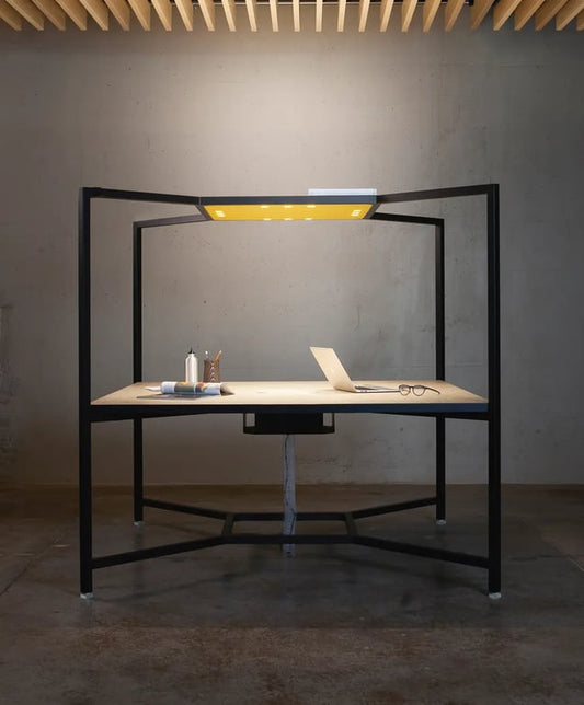 Bureau multiposte 160x160 Fantoni - Hub