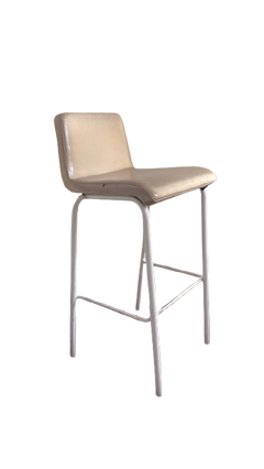 Chaise haute Steelcase cuir chrome