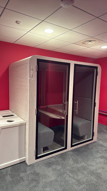 Cabine acoustique 4 places Sbs Quatro - 3-4