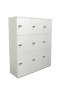 Casier en bois avec fermeture à code