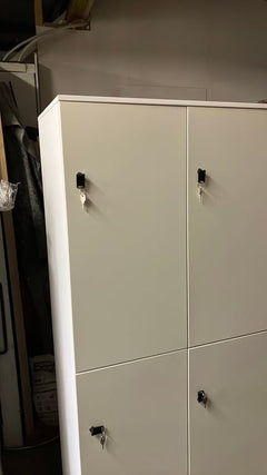 Casier métallique avec 6 compartiments