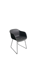 Chaise de cafétéria Muuto Fiber Sled Base