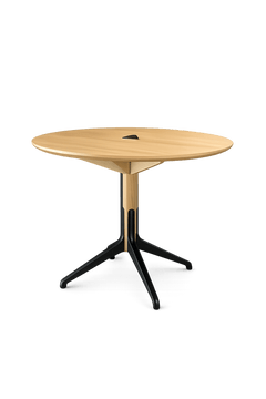 Table de réunion ronde 100x100 chêne