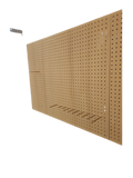 Panneau d'organisation perforé en bois mélaminé