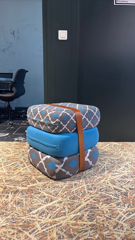 Pouf Fatboy Babuschka motifs géométriques - 3-4