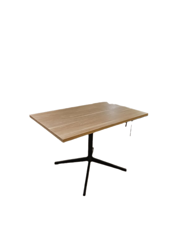 Table rectangulaire 120x74 chêne clair - 3-4