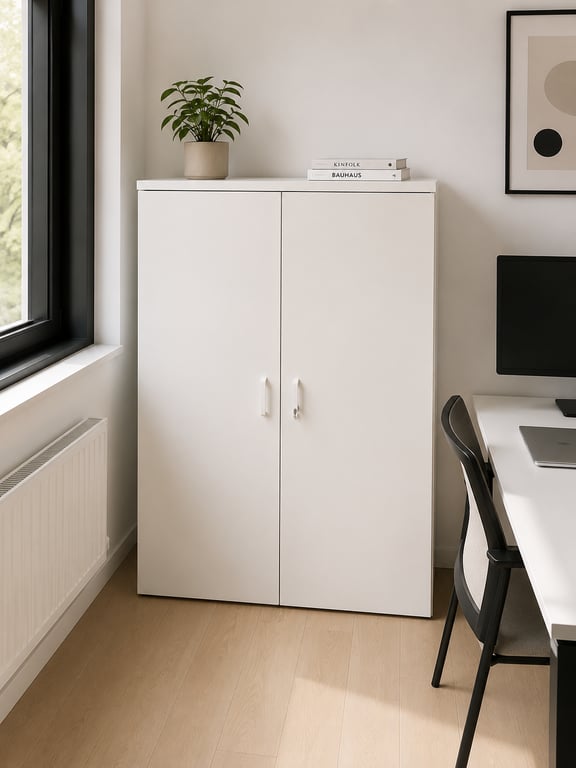 Armoire portes battantes en bois