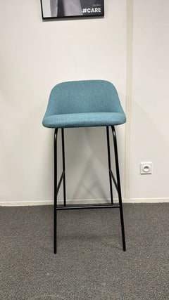 Chaise haute Viccarbe Aleta Bleu-vert - 3-4