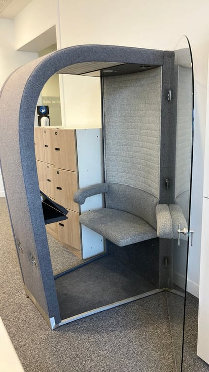 Cabine acoustique Solo grise