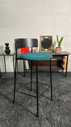 Tabouret de bar haut Fest Friday Bleu - 3-4