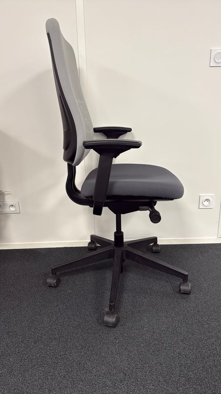 Fauteuil de bureau Steelcase Reply Tapissé Gris - 3-4