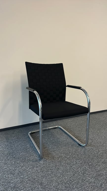 Chaise de réunion Gisberger Noir - 3-4