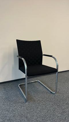 Chaise de réunion Gisberger Noir - 3-4
