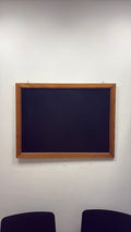 Tableau avec cadre en bois