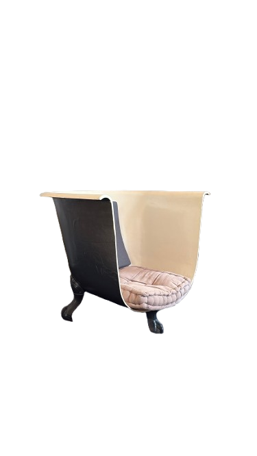 Fauteuil en Fonte avec Accoudoirs
