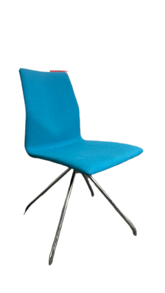 Chaise de réunion Four Design FourOne Bleu - 3-4