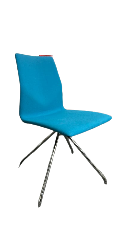 Chaise de réunion Four Design FourOne Bleu