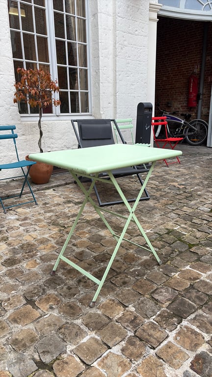 Table d'extérieur rectangulaire rabattable - 3-4