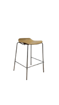 Chaise haute coque bois