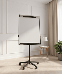 Tableau blanc pour feutres Velleda en plastique