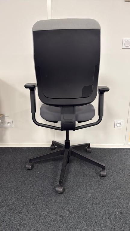 Fauteuil de bureau Steelcase Reply Tapissé Gris - 3-4