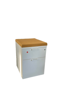 Caisson mobile à roulettes avec assise - 3-4