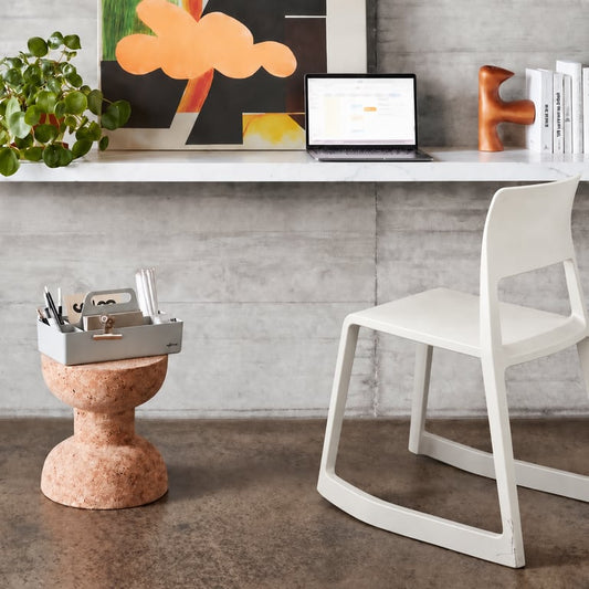 Chaise Vitra Tip Ton RE Blanc