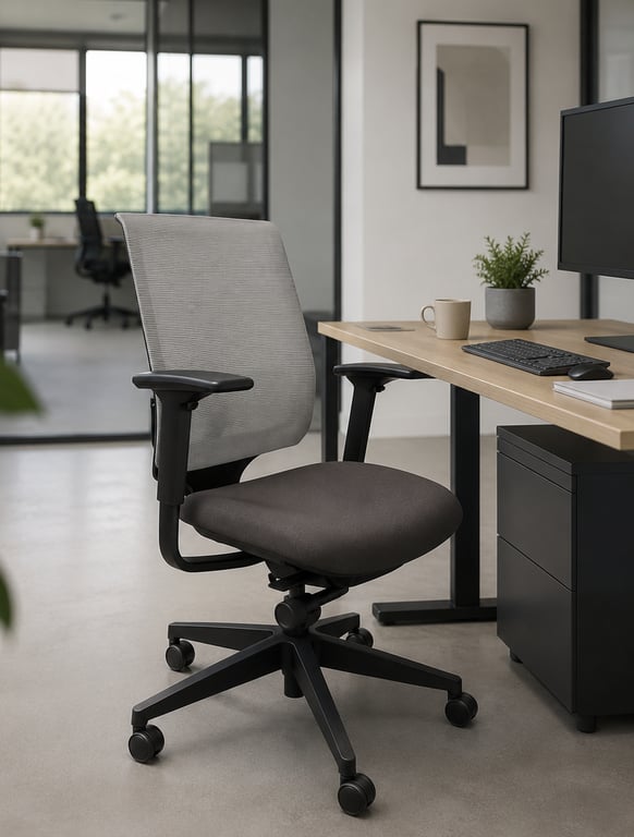 Fauteuil de bureau Steelcase Reply Air Gris