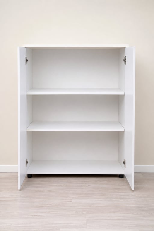 Armoire basse avec serrure