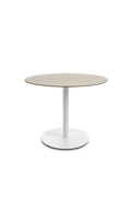 Table inox 4 pers rond - Pedrali