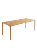Table rectangulaire 220x90 Zuiver Storm en chêne