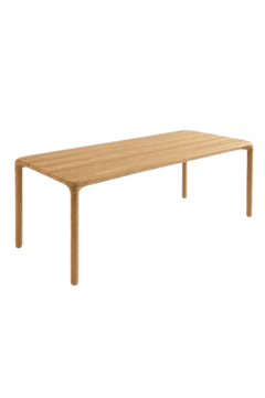 Table rectangulaire 220x90 Zuiver Storm en chêne